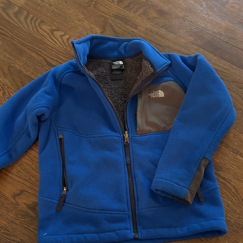 The North Face Kids Blue Fleece Jacket
